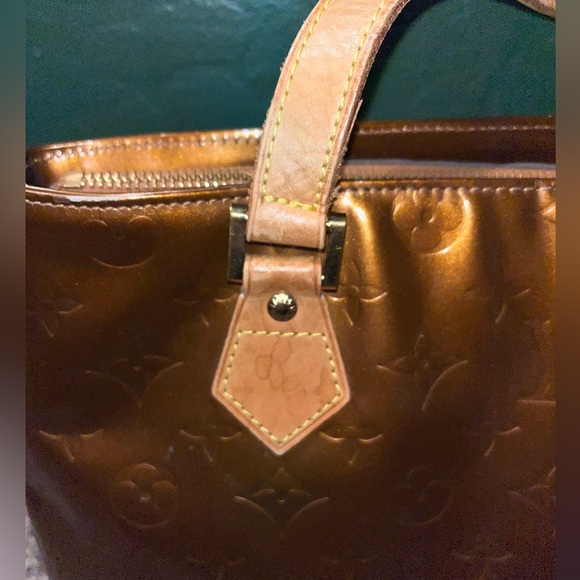 LOUIS VUITTON BRONZE VERNIS AUSTIN - Picture 4 of 14